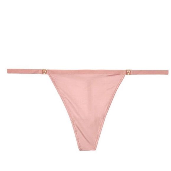 Victoria’s Secret Logo Hardware V-string Panties L - Picture 4 of 10
